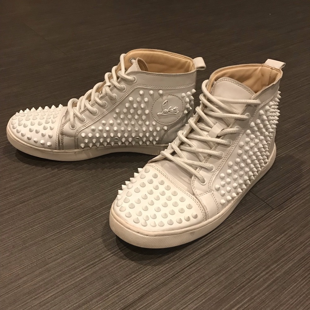 Men’s Christian Louboutin Louis Leather High-Top